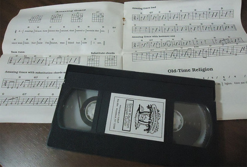 Imagem 3 de 4 de Steve Kaufman Easy Gospel Guitar Amazing Grace Vhs