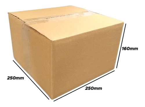 Caja Embalaje 25x25x16 Cm-pack 25 Und