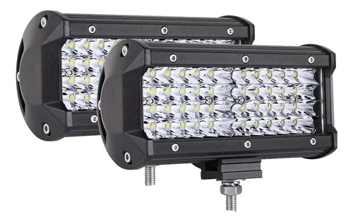 Focos Led Neblinero Barra Recta 120w 40 Led Spot