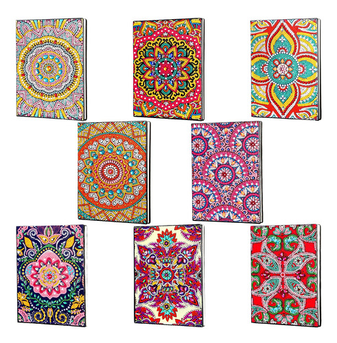 Cuadernos Pintura Diamantes 5d Adultos Niños Bricolaje. Colo