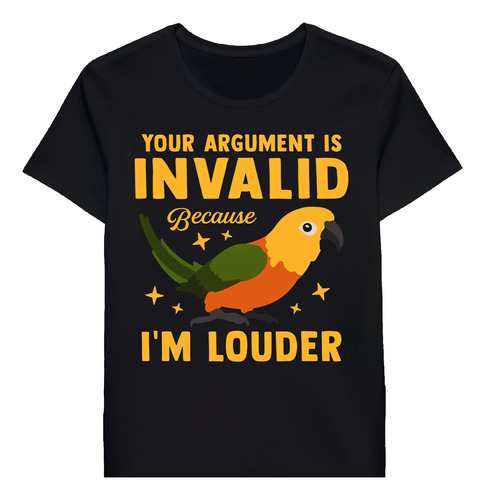 Remera Funny Jenday Conure Bird Lover Parrot Pet Anner G0281