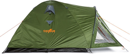 Imagen 2 de 9 de Carpa Cacique Igloo Trail 4 Cuatro Personas - Amplio Abside