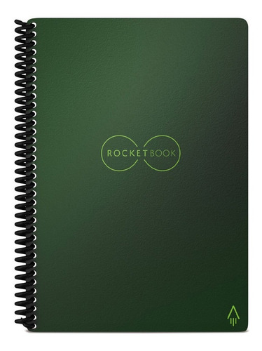 Imagen 1 de 5 de Cuaderno Inteligente Rocketbook Core Executive Verde
