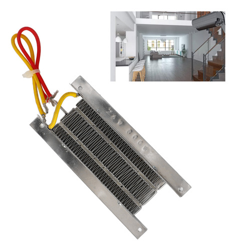 Elemento Calefactor De Cerámica Ptc 24v 800w Calentador De A