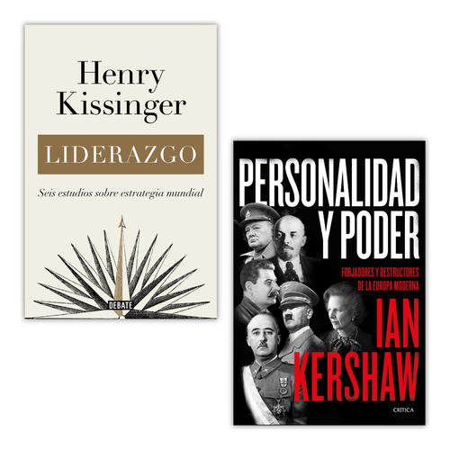 Pack Liderazgo Kissinger + Personalidad Y Poder Kershaw