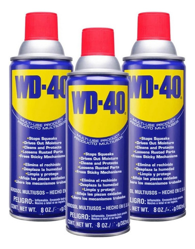 Caja De Wd-40 8 Oz / 277 Ml 24 Piezas