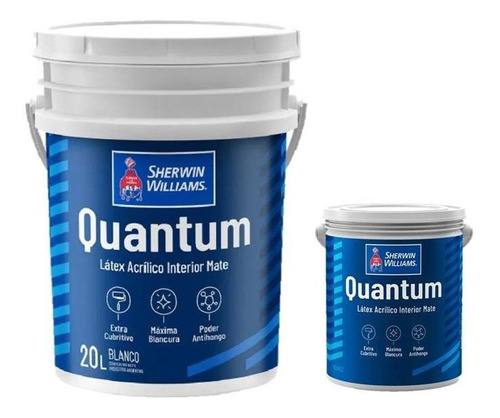 Pinturas Sherwin Williams Quantum Látex Int. Promo 20+4 Lts