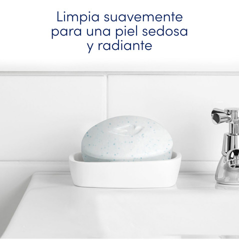 Dove Jabón En Barra Exfoliación Suave 4 Barras 90g C/u
