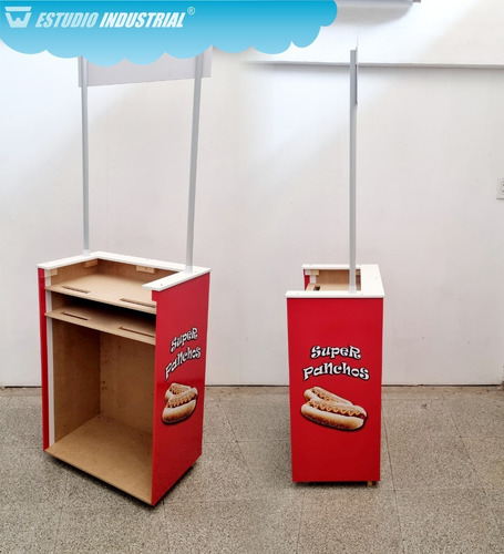 Stand Carro Panchero Portatil Venta Ambulante