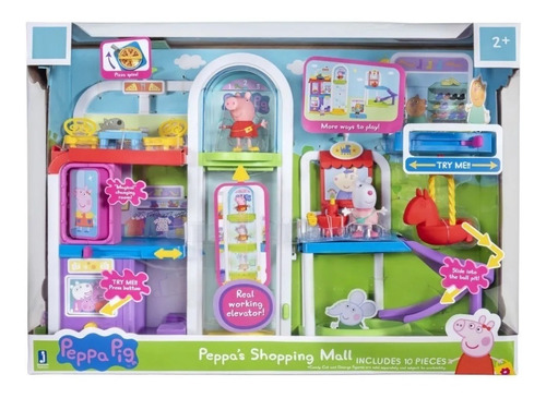 Imagem 3 de 8 de Playset Shopping Da Peppa - Peppa Vai Ao Shopping 2314 Sunny