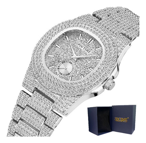 Reloj pulsera Pintime 2548G con correa de alloy