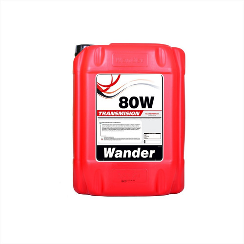 Aceite Lubricante Transmisión 80w Wander Balde X 20 Lts