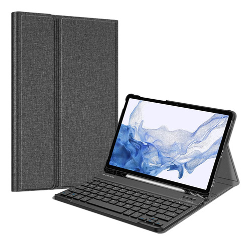 Funda + Teclado Fintie Samsung Galaxy Tab S7 11 Inch Gris