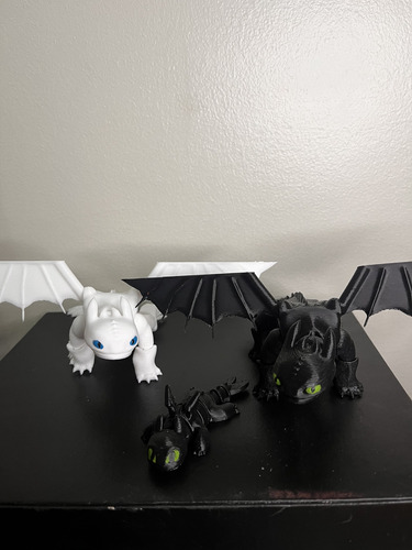 Chimuelo Articulado Cómo Entrenar A Tu Dragón