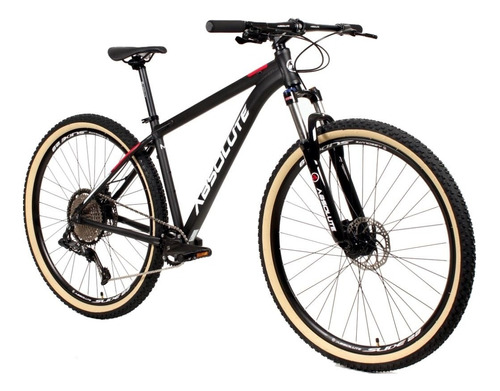 Bicicleta 29 Absolute Nero 4 Elite 12v C/ Hidráulico Cor Preto/branco Tamanho Do Quadro Xl