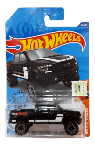 Auto Hot Wheels - 19 Chevy Silverado Trail Boss Lt - Mattel