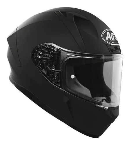 Casco Airoh Valor Negro Mate Sharp Dealer Oficial