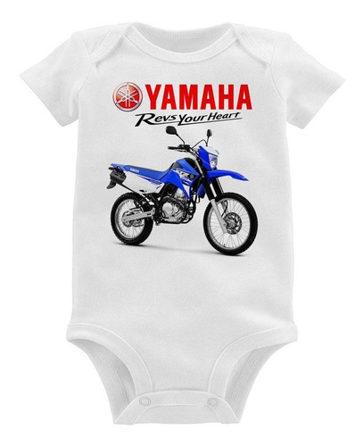 Body Bebê Moto Yamaha Xtz 250 Lander Azul