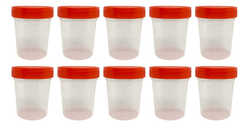 Caja 250 Unidades Frascos Recolectores De Orina 120 Ml