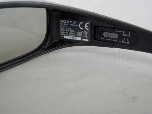 Lentes 3d Sony Tdg-br100 Para Bravia Funda (Usado)