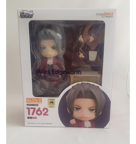 Figura Nendoroid Miles Edgeworth Phoenix Wright Ace Attorney (Usado)