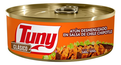 5 Pzs Tuny Atun En Salsa De Chipotle 100gr