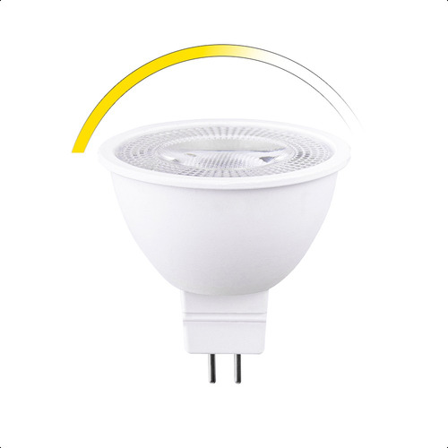 Lámpara Led Icon Mr16 Atenuable 7w 3000k Gu5.3 Color De La Luz Blanco Cálido