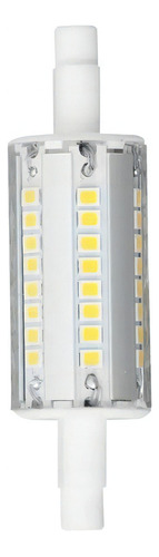 Lâmpada Halogena Led Palito 5w 127v R7s 78mm Branco Quente