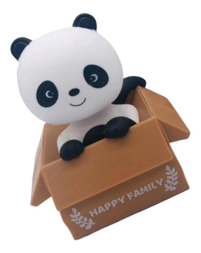 Imagen 8 de 10 de 2x Panda En Caja Energía Solar Columpio Artificial