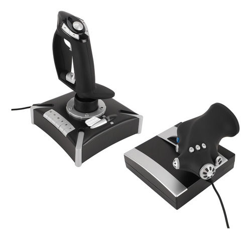El Joystick De Flight Simulator Controla Un Timón De Acelera
