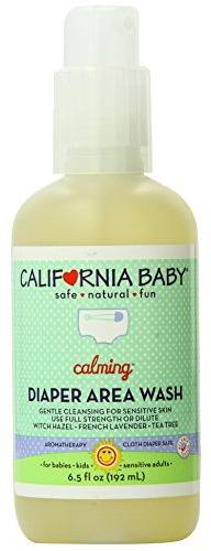 California Bebé Calmante Del Pañal Área De Lavado - Spray (6