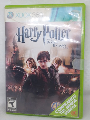 Harry Potter And The Deathly Hallows Part 2 X360 Seminuevo