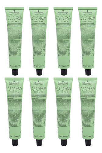 Schwarzkopf Igora Zero X8 Tintura Sin Amoníaco Cabello 60ml