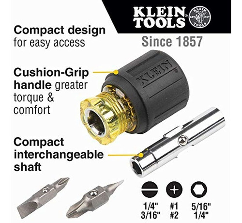 Destornillador Multitubo Rebatible Y Destornillador De Tuerc