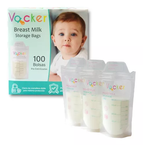 Bolsas Leche Materna Recolectoras Para Almacenar Pack 100 Pz