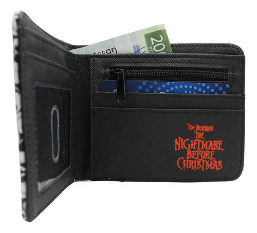 Cartera Billetera Inspirada En Jack Skellington Tim Burton Byn Cara Jack