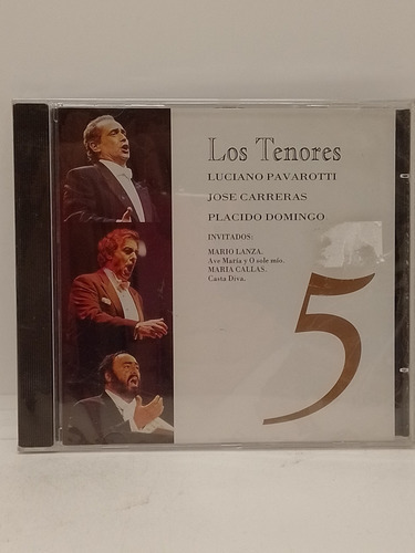 Los Tenores  Carreras Domingo Pavarotti Vol 5 Cd Nuevo
