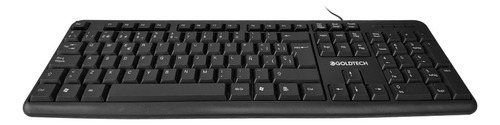 Teclado Goldtech Oficina Español Cableado Membrana Usb Atrix