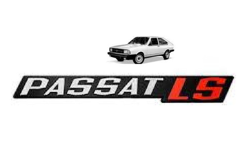 Emblema Letreiro Passat Ls ( Ls Vermelho) - 1973 À 1983