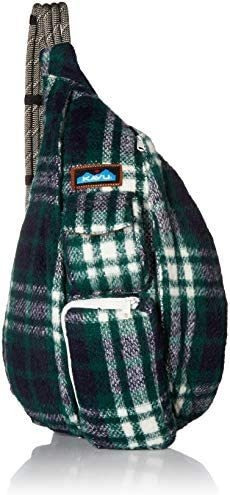 Mochila Bandolera Con Bandolera De Cuerda A Cuadros Con... Mochila Bandolera Con Bandolera De Cuerda A Cuadros Con...