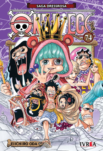 One Piece 74 - Eiichiro Oda, de Oda, Eiichiro. Editorial Ivrea, tapa blanda en español, 2023