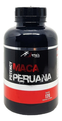 Maca Peruana Concentrada Pura Natural 120 Capsulas