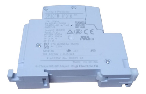 Fusible Protector De Circuitos Fuji Cp30fm-1p010