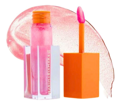 Fire Kiss Gloss Mari Maria Makeup Aumento Volume Dos Lábios Acabamento Brilhante Cor Bubble Glum