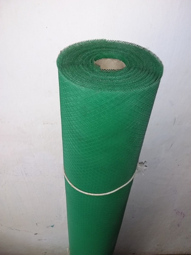 Imagen 2 de 3 de Malla Mosquitero Plastica Verde. 1.2mts De Ancho