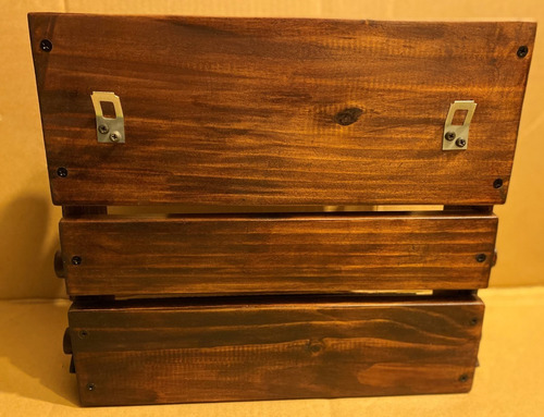 Dispensador Papel Toalla, Film Y Platina De Madera