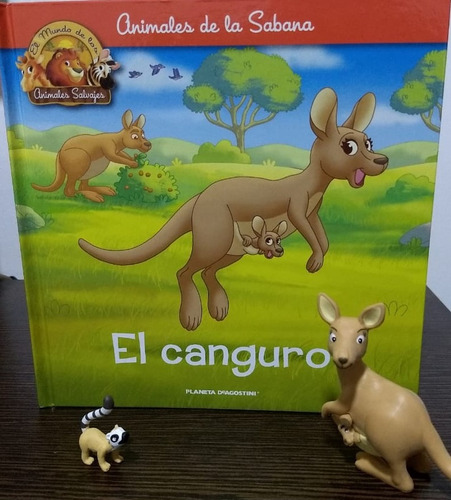 El Canguro Coleccion Animales De La Sabana + Animalitos De R