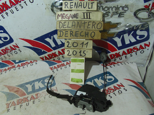 Chapa Con Cierre Delantera Derecha Renault Megane 3 2011-15