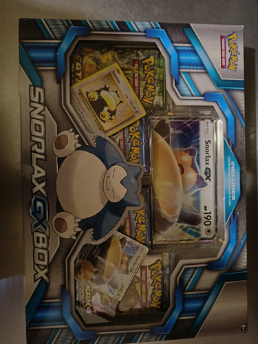 Pokemon Trading Card Game Snorlax Gx Box