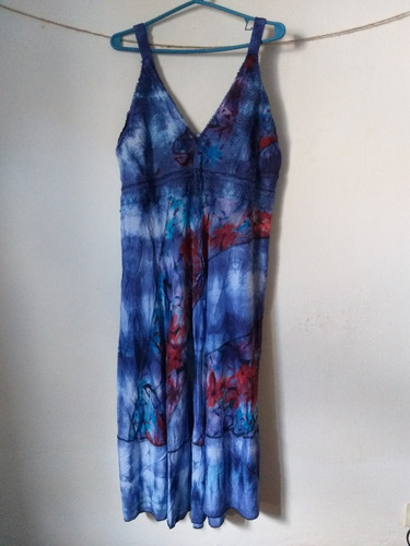 Vestido Largo Solero Verano Batik Dama Importado Brasil